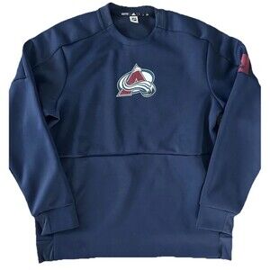 Colorado Avalanche NHL Adidas Pullover Sweatshirt Men’s XL Blue